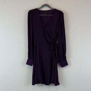 Banana Republic Deep Purple Long Sleeve Dress Size 2